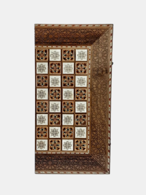 The Woven Thread — Backgammon Board