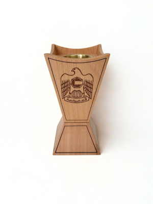 UAE Emblem Beechwood Incense Burner