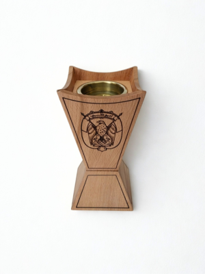Abudhabi Emblem Beechwood Incense Burner