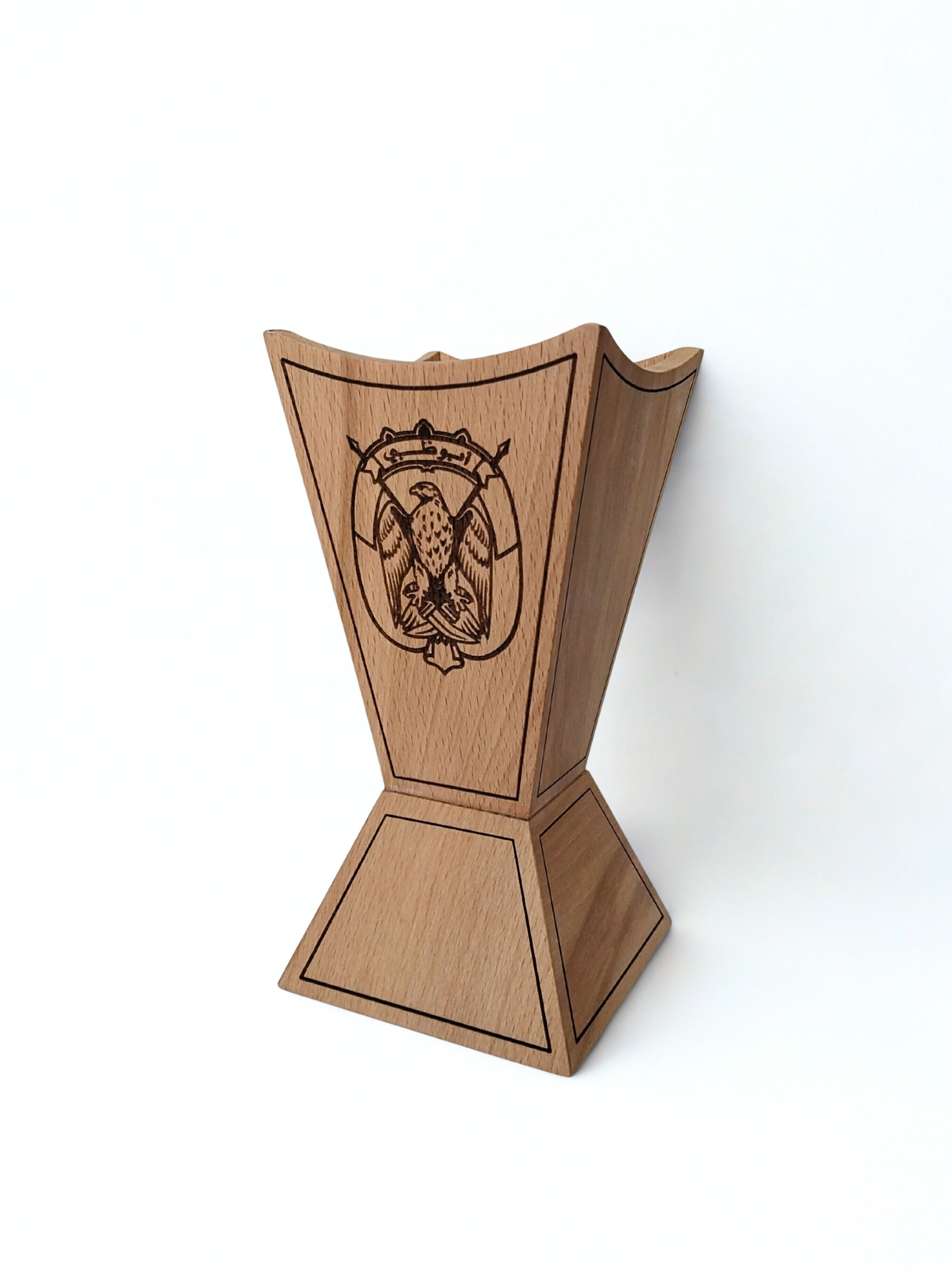 Abudhabi Emblem Beechwood Incense Burner - Image 4