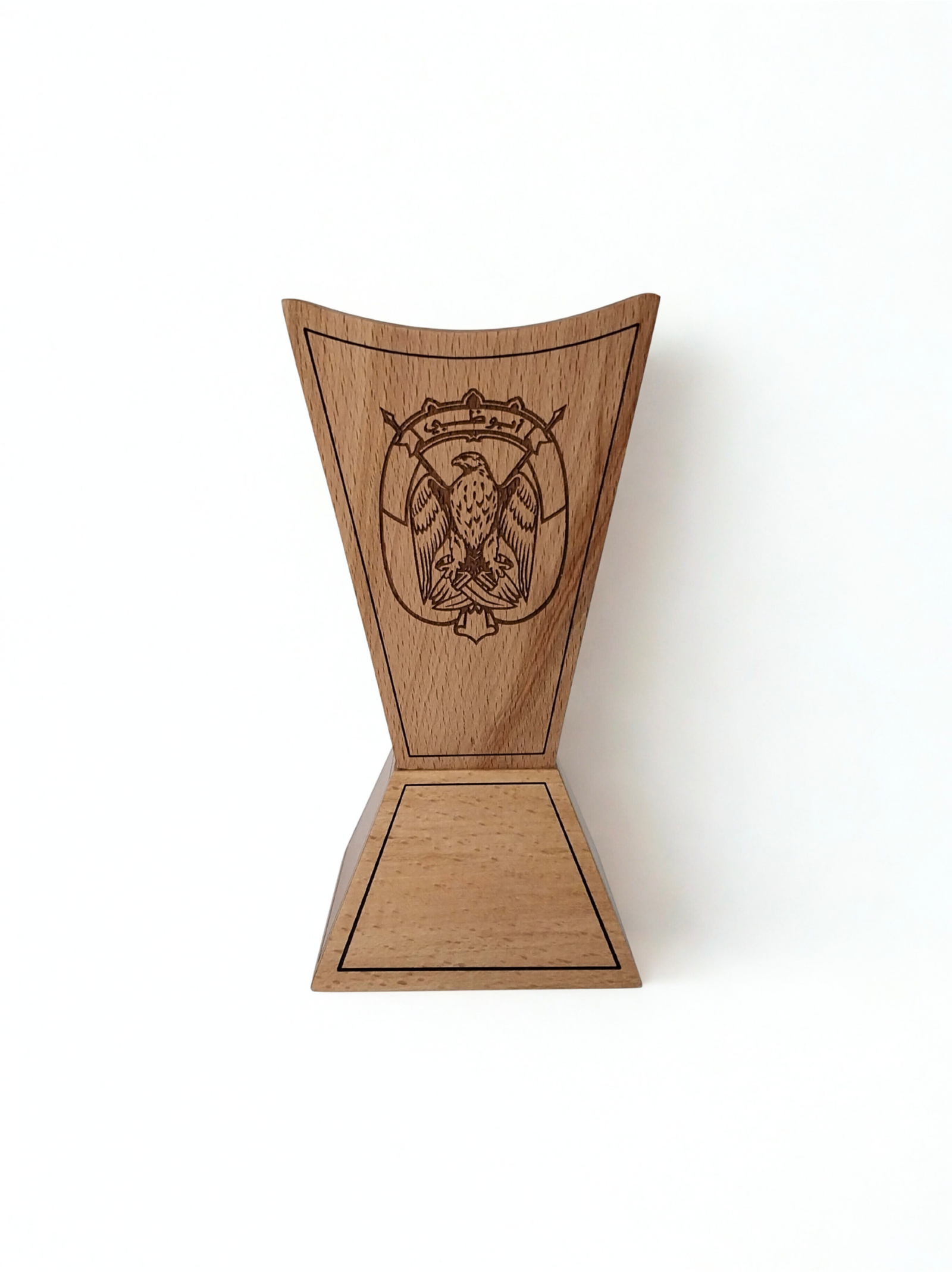 Abudhabi Emblem Beechwood Incense Burner - Image 3