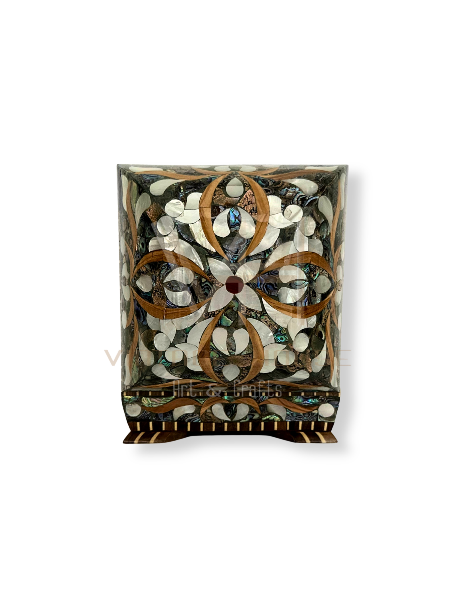 Luxury Heirloom Mother-of-Pearl Jewellery Box (small size) - Image 7